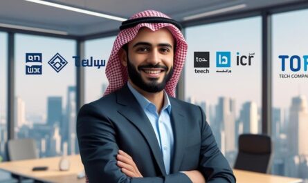 A portrait of an Arabic male software engineer