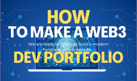 How to Make a Web3 Dev Portfolio