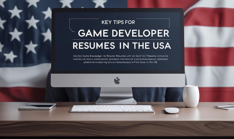 Best Tips for Game Dev Resumes in the USA 2025